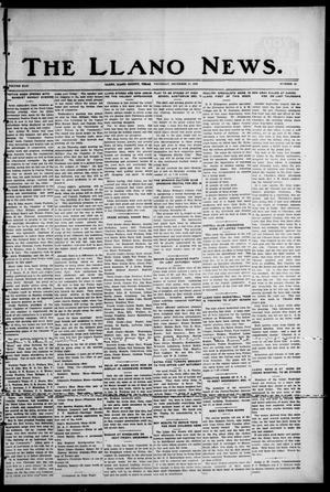 The Llano News. (Llano, Tex.), Vol. 43, No. 11, Ed. 1 Thursday, December 11, 1930