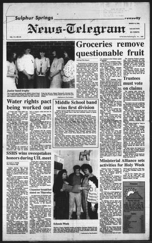 Sulphur Springs News-Telegram (Sulphur Springs, Tex.), Vol. 111, No. 62, Ed. 1 Tuesday, March 14, 1989