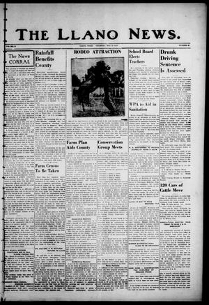 The Llano News. (Llano, Tex.), Vol. 51, No. 25, Ed. 1 Thursday, May 18, 1939