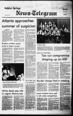 Sulphur Springs News-Telegram (Sulphur Springs, Tex.), Vol. 103, No. 111, Ed. 1 Monday, May 11, 1981