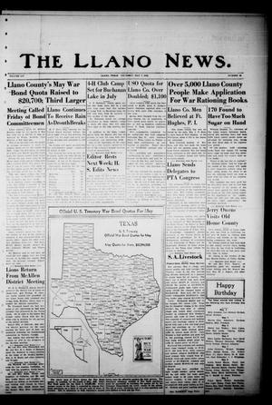The Llano News. (Llano, Tex.), Vol. 54, No. 25, Ed. 1 Thursday, May 7, 1942