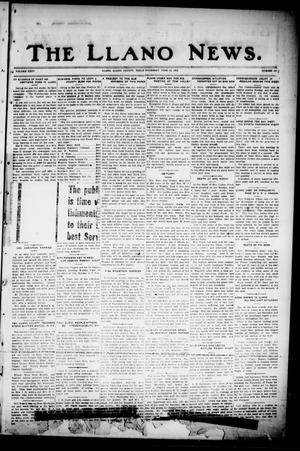 The Llano News. (Llano, Tex.), Vol. 35, No. 43, Ed. 1 Thursday, June 14, 1923