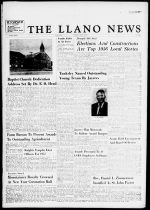 The Llano News (Llano, Tex.), Vol. 68, No. 5, Ed. 1 Thursday, January 3, 1957