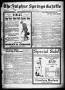 Thumbnail image of item number 1 in: 'The Sulphur Springs Gazette (Sulphur Springs, Tex.), Vol. 54, No. 18, Ed. 1 Friday, June 9, 1916'.