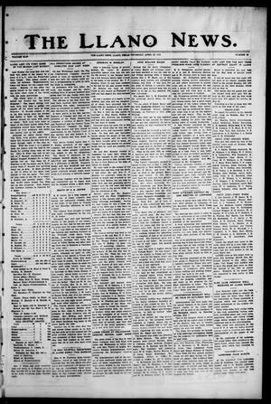 The Llano News. (Llano, Tex.), Vol. 44, No. 29, Ed. 1 Thursday, April 28, 1932