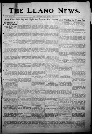 Primary view of object titled 'The Llano News. (Llano, Tex.), Vol. 30, No. 19, Ed. 1 Thursday, November 27, 1913'.