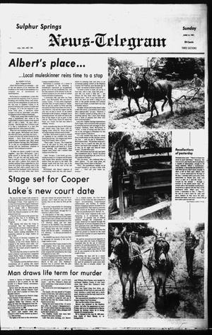 Sulphur Springs News-Telegram (Sulphur Springs, Tex.), Vol. 103, No. 140, Ed. 1 Sunday, June 14, 1981