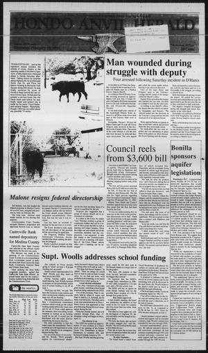 Hondo Anvil Herald (Hondo, Tex.), Vol. 107, No. 7, Ed. 1 Thursday, February 18, 1993