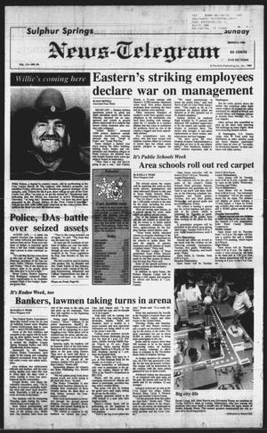 Sulphur Springs News-Telegram (Sulphur Springs, Tex.), Vol. 111, No. 54, Ed. 1 Sunday, March 5, 1989