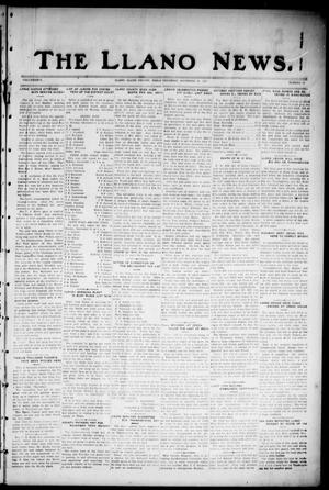 Primary view of object titled 'The Llano News. (Llano, Tex.), Vol. 36, No. 13, Ed. 1 Thursday, November 15, 1923'.