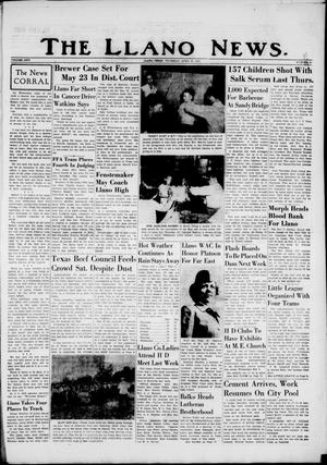The Llano News. (Llano, Tex.), Vol. 66, No. 21, Ed. 1 Thursday, April 28, 1955