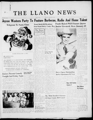 The Llano News (Llano, Tex.), Vol. 67, No. 1, Ed. 1 Thursday, December 8, 1955