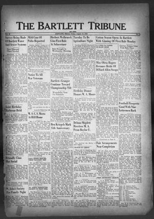 The Bartlett Tribune and News (Bartlett, Tex.), Vol. 62, No. 41, Ed. 1, Friday, August 19, 1949