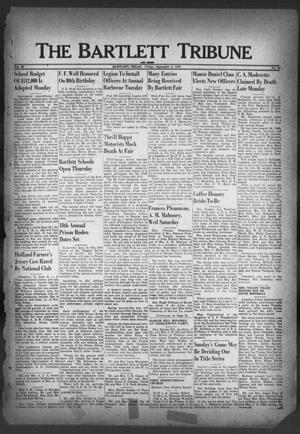 The Bartlett Tribune and News (Bartlett, Tex.), Vol. 62, No. 44, Ed. 1, Friday, September 9, 1949