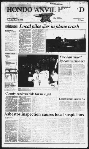 Hondo Anvil Herald (Hondo, Tex.), Vol. 112, No. 24, Ed. 1 Thursday, June 11, 1998
