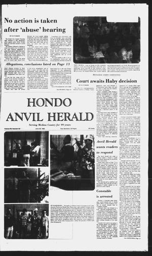Hondo Anvil Herald (Hondo, Tex.), Vol. 99, No. 25, Ed. 1 Thursday, June 20, 1985