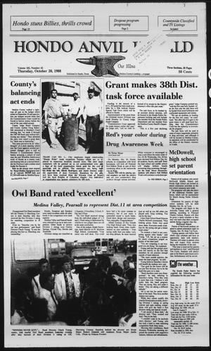 Hondo Anvil Herald (Hondo, Tex.), Vol. 102, No. 42, Ed. 1 Thursday, October 20, 1988