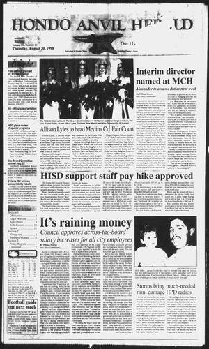 Hondo Anvil Herald (Hondo, Tex.), Vol. 112, No. 34, Ed. 1 Thursday, August 20, 1998