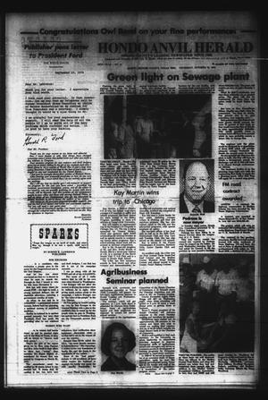 Hondo Anvil Herald (Hondo, Tex.), Vol. 86, No. 41, Ed. 1 Thursday, October 10, 1974