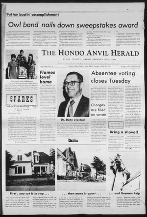 The Hondo Anvil Herald (Hondo, Tex.), Vol. 84, No. 12, Ed. 1 Thursday, March 25, 1971