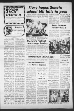 Primary view of Hondo Anvil Herald (Hondo, Tex.), Vol. 89, No. 28, Ed. 1 Thursday, July 14, 1977