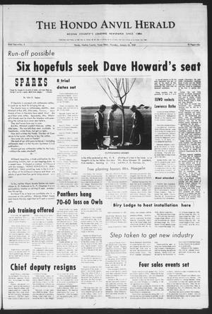 Primary view of object titled 'The Hondo Anvil Herald (Hondo, Tex.), Vol. 83, No. 4, Ed. 1 Thursday, January 23, 1969'.