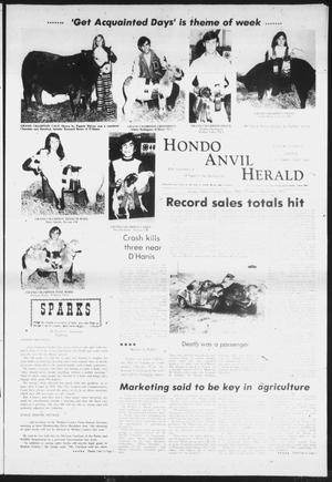 Primary view of object titled 'Hondo Anvil Herald (Hondo, Tex.), Vol. 85, No. 6, Ed. 1 Thursday, February 8, 1973'.