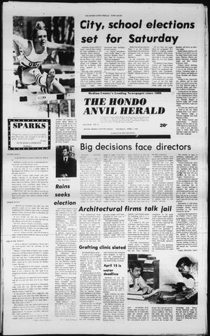 The Hondo Anvil Herald (Hondo, Tex.), Vol. 94, No. 14, Ed. 1 Thursday, April 3, 1980