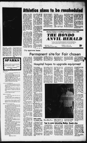 Primary view of object titled 'The Hondo Anvil Herald (Hondo, Tex.), Vol. 95, No. 24, Ed. 1 Thursday, June 11, 1981'.