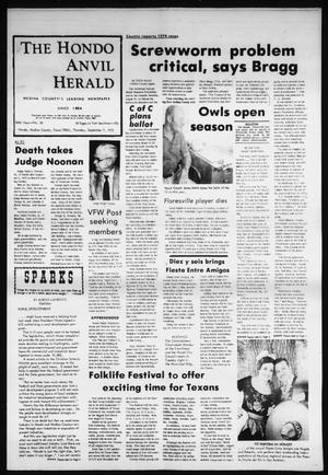 The Hondo Anvil Herald (Hondo, Tex.), Vol. 84, No. 36, Ed. 1 Thursday, September 7, 1972