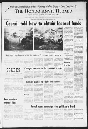 The Hondo Anvil Herald (Hondo, Tex.), Vol. 82, No. 11, Ed. 1 Thursday, March 13, 1969