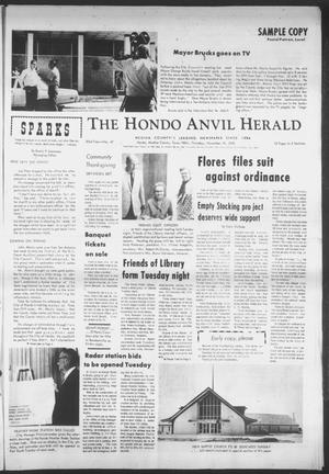 Primary view of object titled 'The Hondo Anvil Herald (Hondo, Tex.), Vol. 83, No. 47, Ed. 1 Thursday, November 19, 1970'.