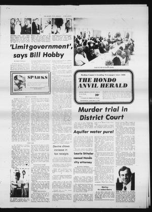The Hondo Anvil Herald (Hondo, Tex.), Vol. 91, No. 4, Ed. 1 Wednesday, January 24, 1979