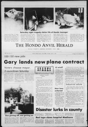 The Hondo Anvil Herald (Hondo, Tex.), Vol. 84, No. 13, Ed. 1 Thursday, April 1, 1971
