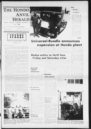 The Hondo Anvil Herald (Hondo, Tex.), Vol. 85, No. 22, Ed. 1 Thursday, May 31, 1973