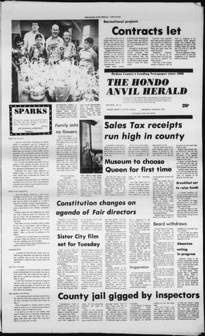 The Hondo Anvil Herald (Hondo, Tex.), Vol. 94, No. 12, Ed. 1 Thursday, March 20, 1980