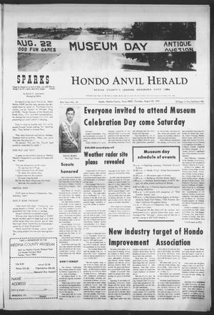 Hondo Anvil Herald (Hondo, Tex.), Vol. 83, No. 34, Ed. 1 Thursday, August 20, 1970