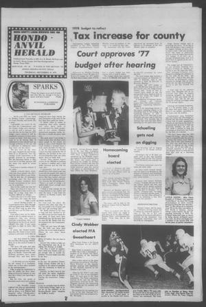 Hondo Anvil Herald (Hondo, Tex.), Vol. 88, No. 38, Ed. 1 Thursday, September 16, 1976