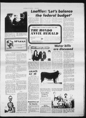 Primary view of object titled 'The Hondo Anvil Herald (Hondo, Tex.), Vol. 93, No. 7, Ed. 1 Wednesday, February 14, 1979'.