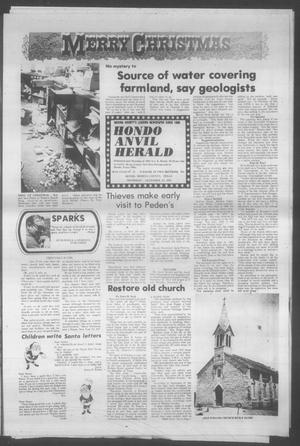 Primary view of object titled 'Hondo Anvil Herald (Hondo, Tex.), Vol. 88, No. 52, Ed. 1 Thursday, December 23, 1976'.