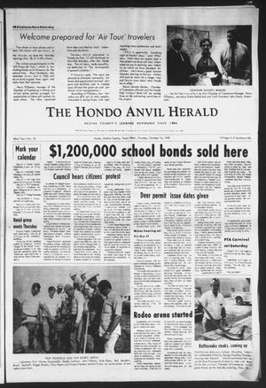 Primary view of object titled 'The Hondo Anvil Herald (Hondo, Tex.), Vol. 82, No. 42, Ed. 1 Thursday, October 16, 1969'.