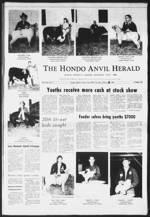 The Hondo Anvil Herald (Hondo, Tex.), Vol. 83, No. 7, Ed. 1 Thursday, February 6, 1969
