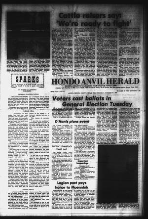Hondo Anvil Herald (Hondo, Tex.), Vol. 86, No. 44, Ed. 1 Thursday, October 31, 1974