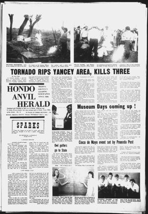 Primary view of object titled 'Hondo Anvil Herald (Hondo, Tex.), Vol. 87, No. 18, Ed. 1 Thursday, May 1, 1975'.