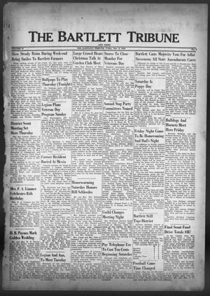 The Bartlett Tribune and News (Bartlett, Tex.), Vol. 70, No. 3, Ed. 1, Friday, November 9, 1956
