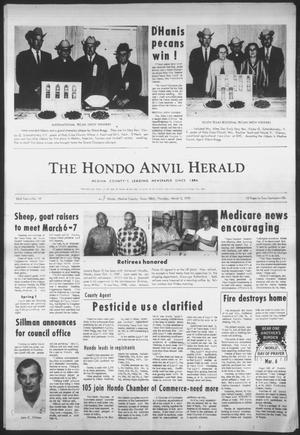 The Hondo Anvil Herald (Hondo, Tex.), Vol. 83, No. 10, Ed. 1 Thursday, March 5, 1970