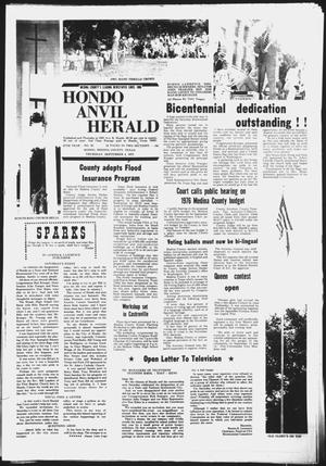 Hondo Anvil Herald (Hondo, Tex.), Vol. 87, No. 36, Ed. 1 Thursday, September 4, 1975