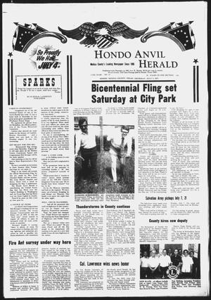 Hondo Anvil Herald (Hondo, Tex.), Vol. 87, No. 27, Ed. 1 Thursday, July 3, 1975