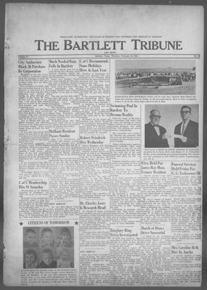 Primary view of object titled 'The Bartlett Tribune and News (Bartlett, Tex.), Vol. 76, No. 16, Ed. 1, Thursday, February 21, 1963'.