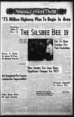 Primary view of object titled 'The Silsbee Bee (Silsbee, Tex.), Vol. 59, No. 45, Ed. 1 Thursday, December 22, 1977'.